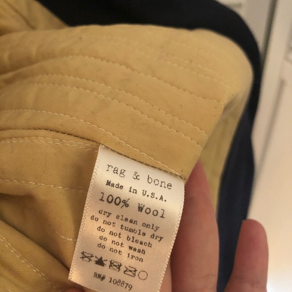 SOLD Rag & Bone navy hussar jacket 4 Gossip Girl - Picture 7 of 7